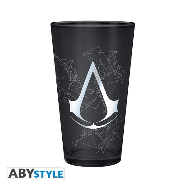 ASSASSIN'S CREED head premium üvegpohár