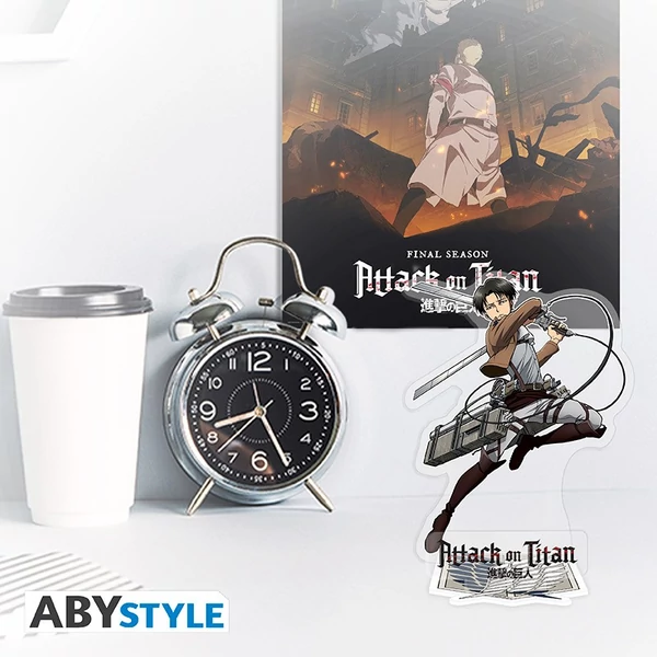 ATTACK ON TITAN - Acryl® - S3 Levi dísz figura