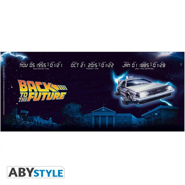 BACK TO THE FUTURE - Vissza a Jövőbe Delorean bögre 320 ml