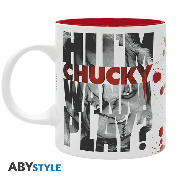 CHUCKY - bögre - 320 ml - "Child's play"