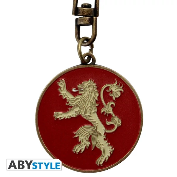 GAME OF THRONES - fém kulcstartó" Lannister"