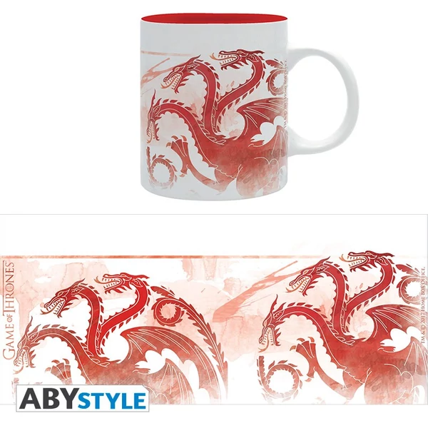 GAME OF THRONES - Trónok harca - bögre - 320 ml -"Targaryen"