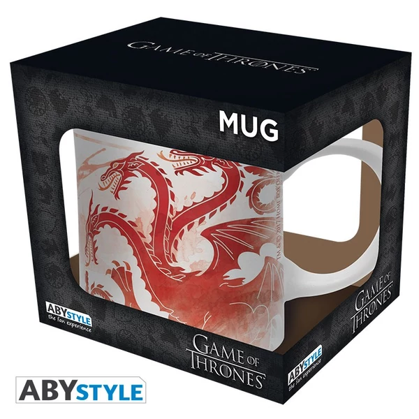 GAME OF THRONES - Trónok harca - bögre - 320 ml -"Targaryen"