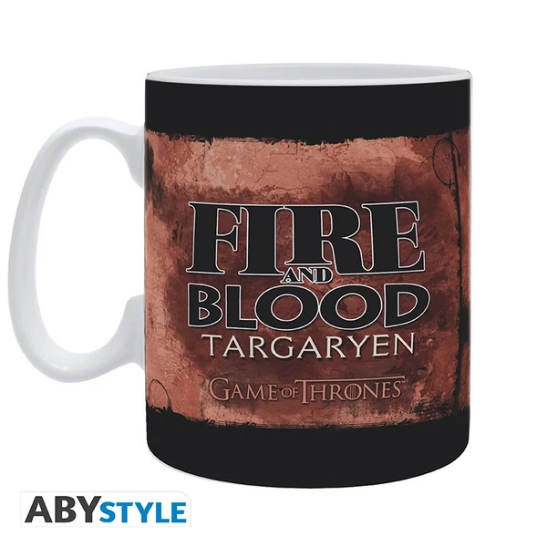 GAME OF THRONES Targaryen 460 ml bögre