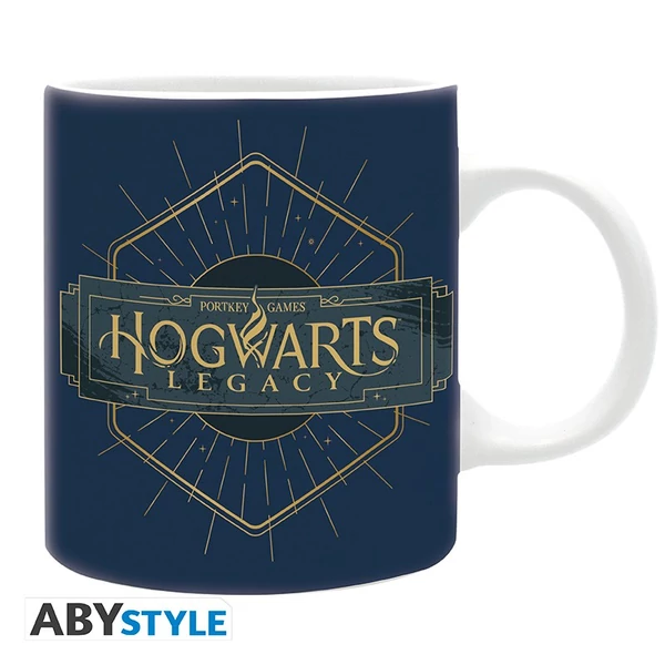 HARRY POTTER - bögre - 320 ml - Hogwarts Legacy Logo