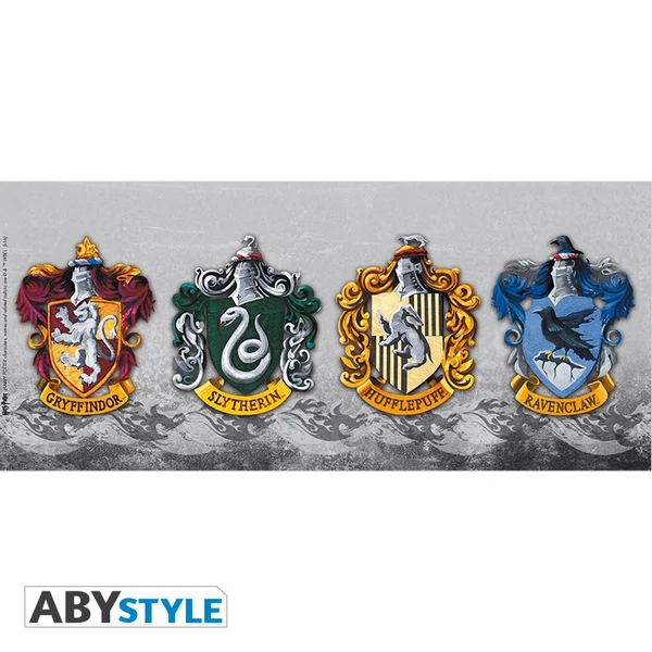 HARRY POTTER Hogwarts 4 ház bögre 320 ml