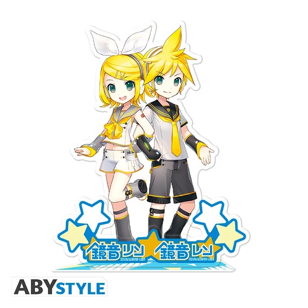 HATSUNE MIKU - Acryl® - Kagamine Rin & Len dísz figura