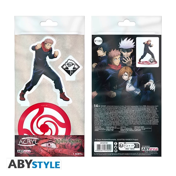 JUJUTSU KAISEN - Acryl® - Itadori  dísz figura