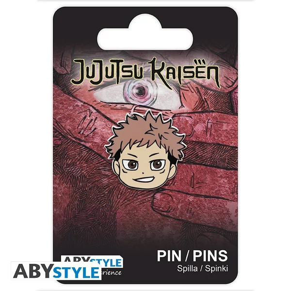 JUJUTSU KAISEN - kitűző Yuji Itadori