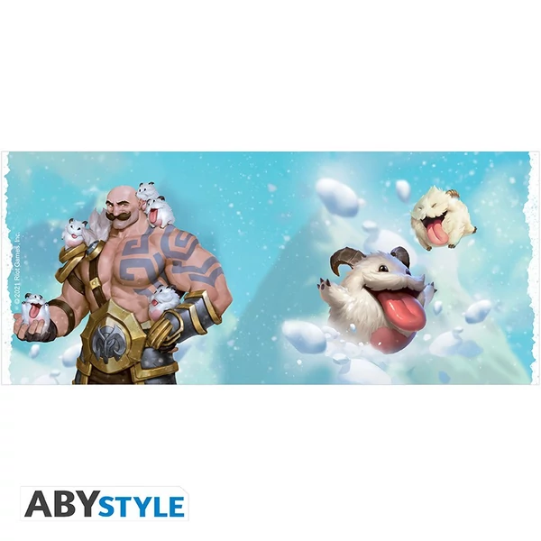 LEAGUE OF LEGENDS - bögre - 320 ml - Braum & Poros