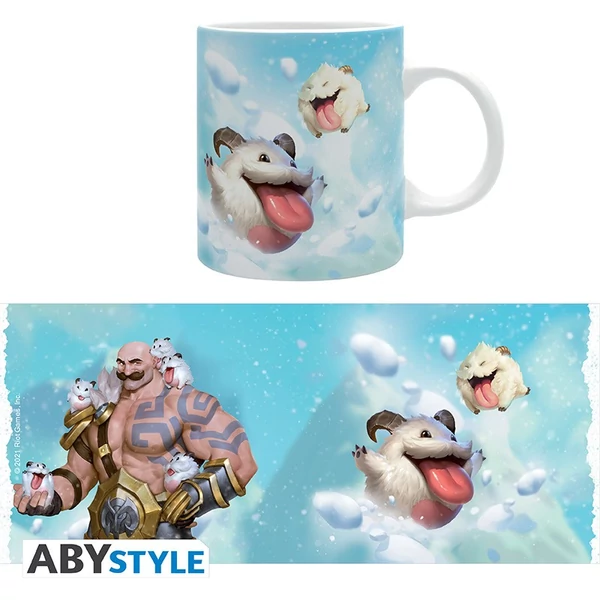 LEAGUE OF LEGENDS - bögre - 320 ml - Braum & Poros