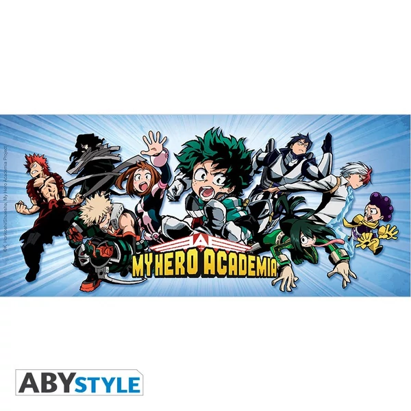 MY HERO ACADEMIA - bögre - 320 ml - "Heroes"