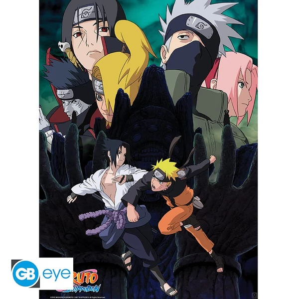 NARUTO SHIPPUDEN Ninjas chibi poszter szett