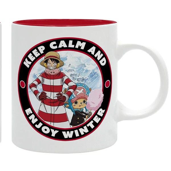 ONE PIECE - bögre– KEEP CALM AND ENJOY WINTER 320ml