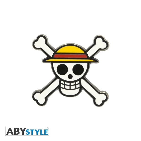 ONE PIECE - Pin Skull fém kitűző