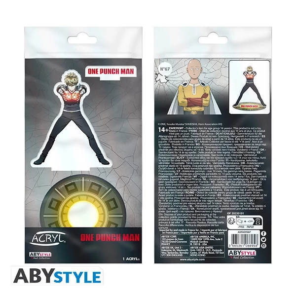 ONE PUNCH MAN - Acryl® - Genos dísz figura