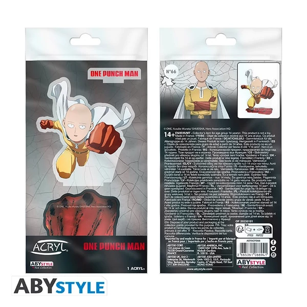 ONE PUNCH MAN - Acryl® - Saitama dísz figura