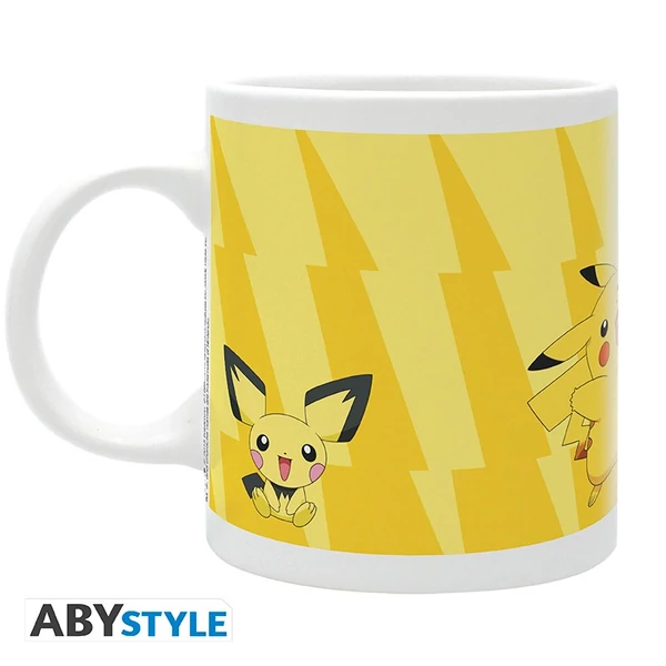 POKEMON - Bögre - 320 ml - Pikachu Evolve