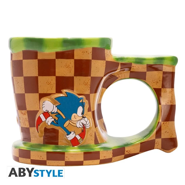 SONIC THE HEDGEHOG Classic 3D bögre