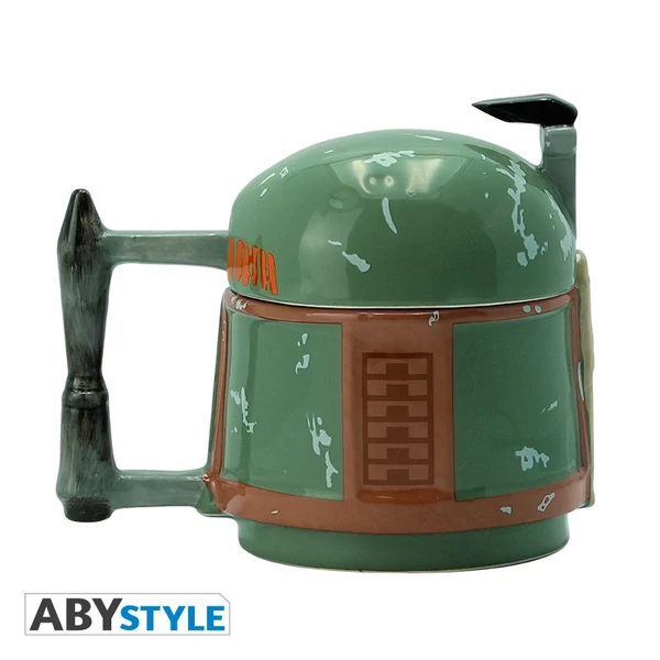 Star Wars Csillagok Háborúja Boba Fett 3D bögre 300 ml