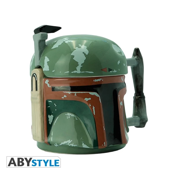 Star Wars Csillagok Háborúja Boba Fett 3D bögre 300 ml