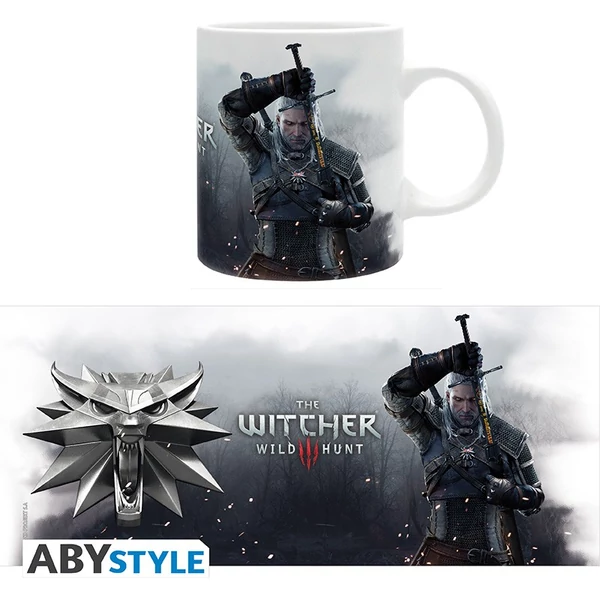 THE WITCHER - bögre - 320 ml - Geralt