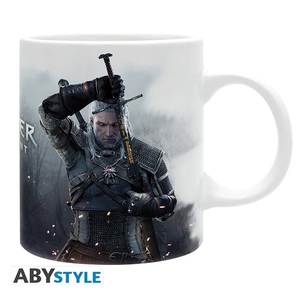 THE WITCHER - bögre - 320 ml - Geralt