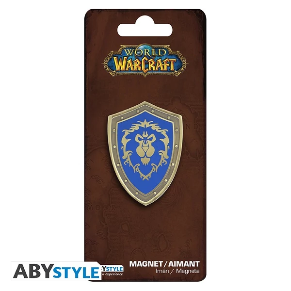 WORLD OF WARCRAFT - Premium mágnes - Alliance logo