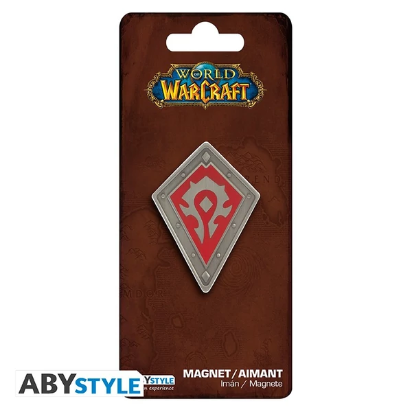 WORLD OF WARCRAFT - Premium mágnes - Horde logo