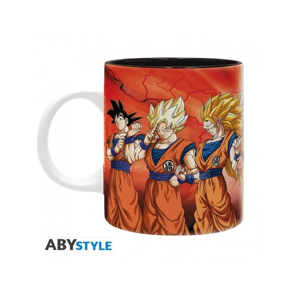 DRAGON BALL SUPER - Bögre - 320 ml - Gokutransformations