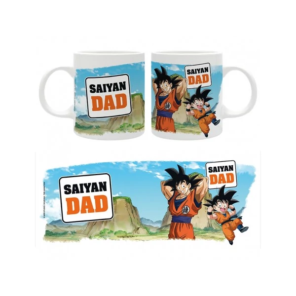 Dragon Ball Super - Bögre - 320ml - SAIYAN DAD