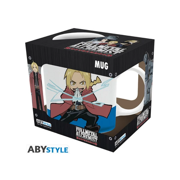 FULLMETAL ALCHEMIST - Bögre - 320 ml - Elric Brothers Chibi