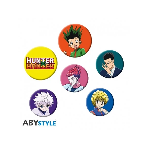 HUNTER X HUNTER - Kitűző szett - Characters