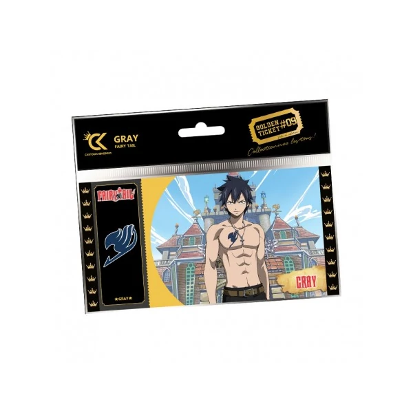 FAIRY TAIL - Golden Ticket Black Edition - Gray