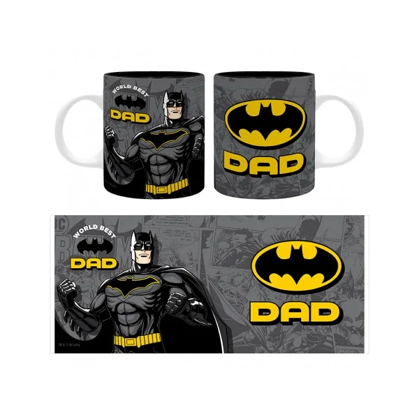 DC COMICS - Bögre - 320ml - DAD BATMAN