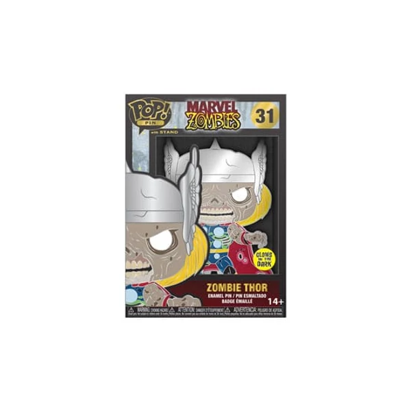 Marvel Zombie Loungefly POP! Kitűző - Thor