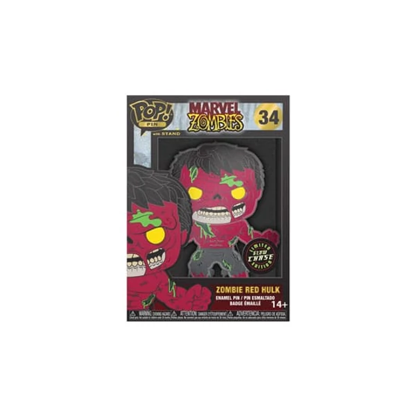 Marvel Zombie Loungefly POP! Kitűző - Hulk
