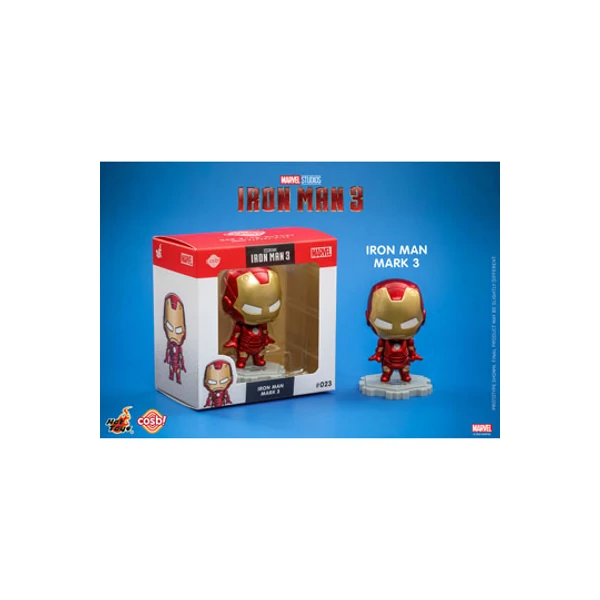 Iron Man 3 Cosbi Mini Figure Iron Man Mark 3