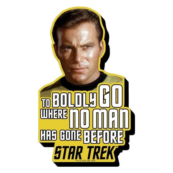 Star Trek: Kirk Quote Funky Chunky Hűtőmágnes