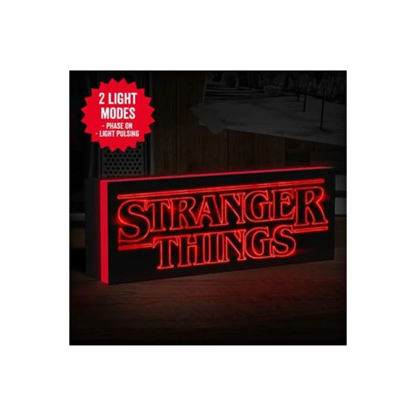 Stranger Things: Logo Lámpa