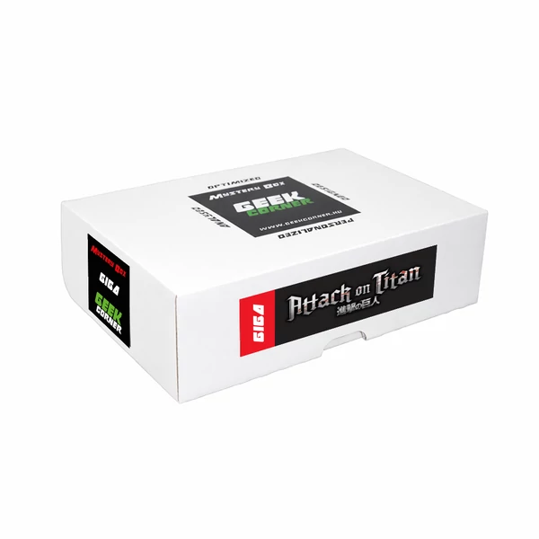 Attack on titan Mystery Geekbox meglepetés csomag GIGA