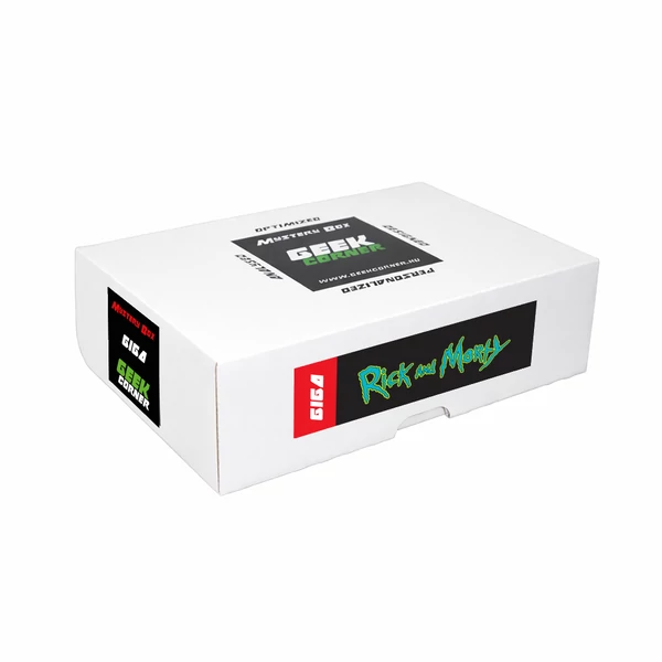 RICK AND MORTY Mystery Geekbox meglepetés csomag GIGA box