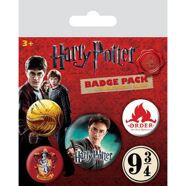 Harry Potter - Badge set - 5pcs