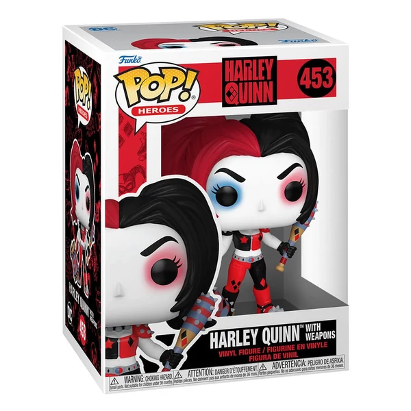 DC Comics: Harley Quinn Takeover POP! Harley fegyverekkel