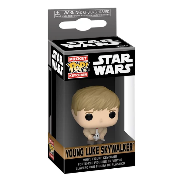 Star Wars: Obi-Wan Kenobi POP! Fiatal Luke Skywalker kulcstartó