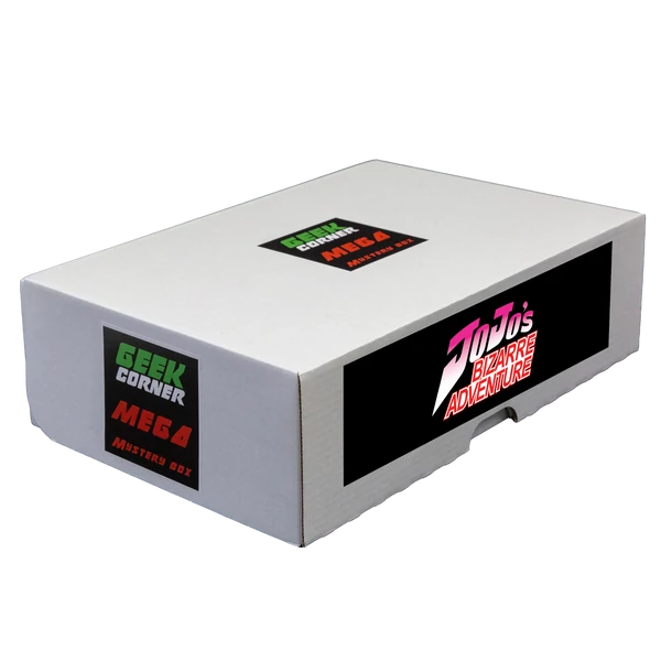Jojo's Bizarre Adventures Mystery Geekbox meglepetés csomag Mega box