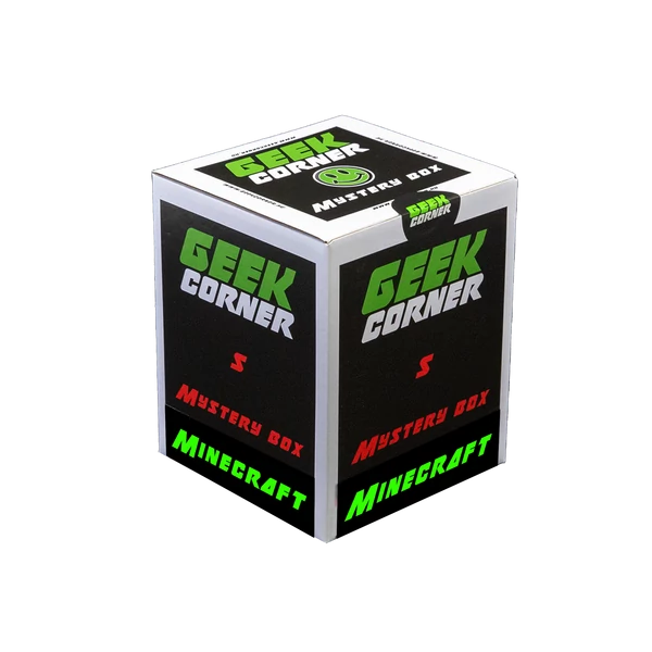 MINECRAFT Mystery Geekbox meglepetés csomag S