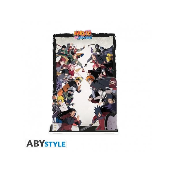 NARUTO SHIPPUDEN - Acryl® Diorama - Group fight