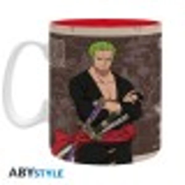 ONE PIECE - Bögre - 460 ml - Zoro Wanted