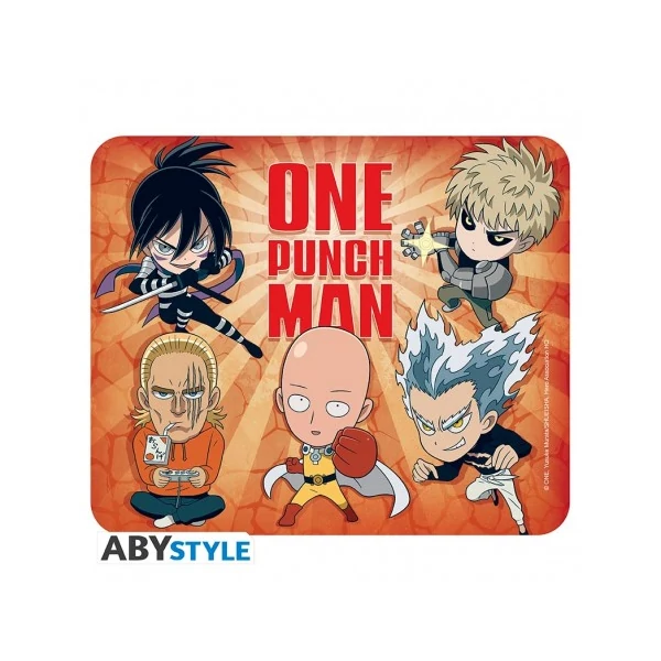 ONE PUNCH MAN - Flexi egérpad - Saitama & co